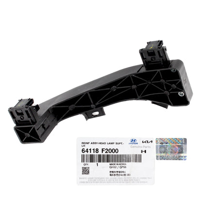 GENUINE Headlight Support Bracket LEFT for 17-20 Hyundai Elantra 64118F2000