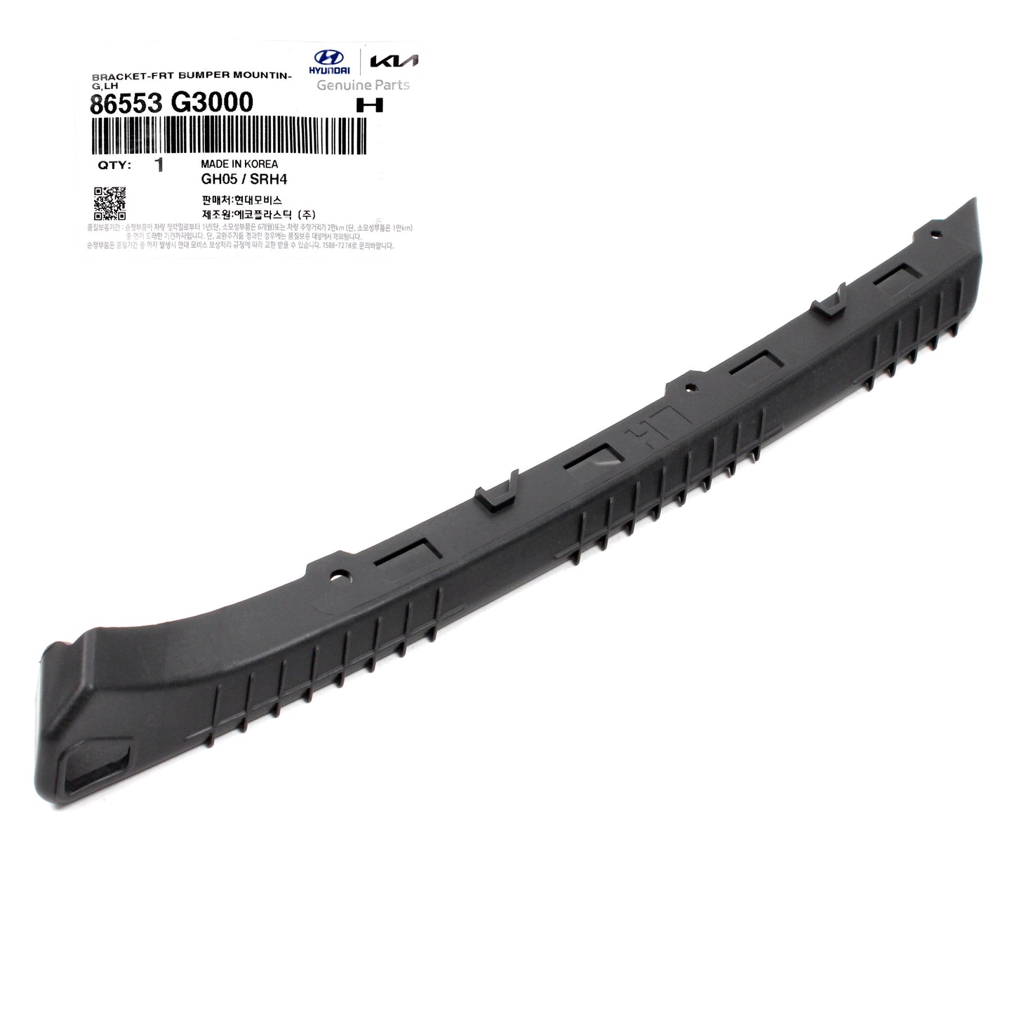 GENUINE Hyundai Elantra GT 18-20 for Front Bumper Bracket LEFT DRIVER 86553G3000