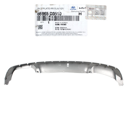 GENUINE Rear Bumper Skid Plate SILVER for 2019-2020 Hyundai Tucson 86665D3510