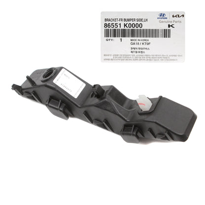 GENUINE OEM for 2020-2022 Kia Soul Front Bumper Bracket LEFT DRIVER 86551K0000
