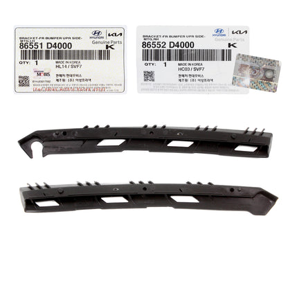 GENUINE Front Bumper Bracket PASSENGER Side for 16-20 Kia Optima 86552D4000