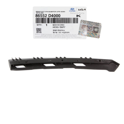GENUINE Front Bumper Bracket PASSENGER Side for 16-20 Kia Optima 86552D4000
