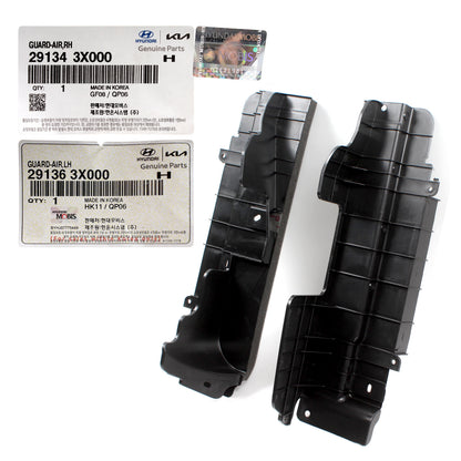 GENUINE Radiator Support Air Guide LEFT for 11-15 Hyundai Elantra 291363X000