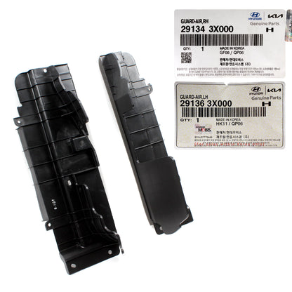 GENUINE Radiator Support Air Guide LEFT for 11-15 Hyundai Elantra 291363X000