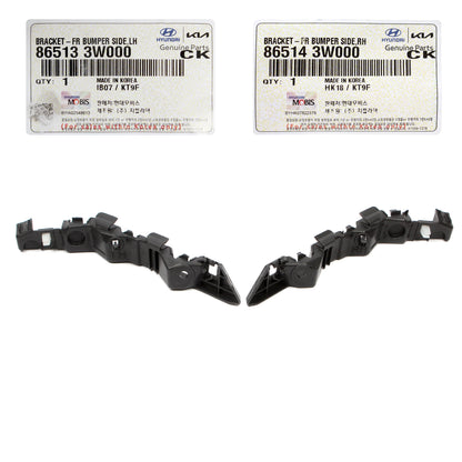 GENUINE Front Bumper Side Bracket LEFT RIGHT for 11-16 Kia Sportage 865143W000