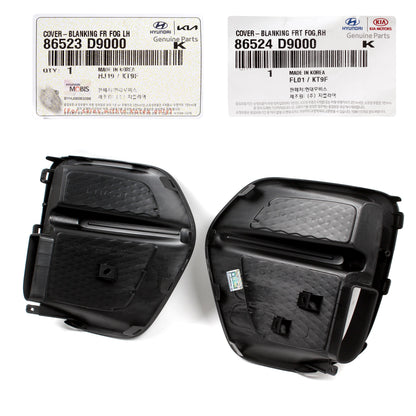 GENUINE Front Fog Lamp Blanking Cover RIGHT for 17-19 Kia Sportage 86524D9000