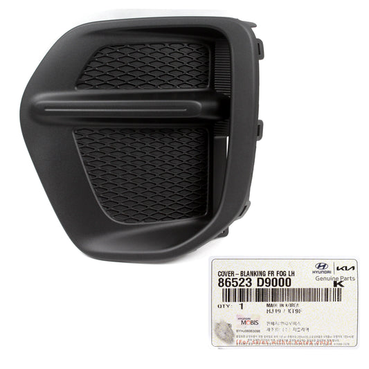 GENUINE Front Fog Lamp Blanking Cover LEFT for 17-19 Kia Sportage 86523D9000