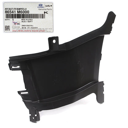 GENUINE Front Bumper Air Duct Curtain LH & RH for 19-21 Kia Forte 86542M7000