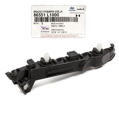 GENUINE Front Bumper Side Bracket LEFT LH for 20-23 Hyundai Sonata 86551L1000