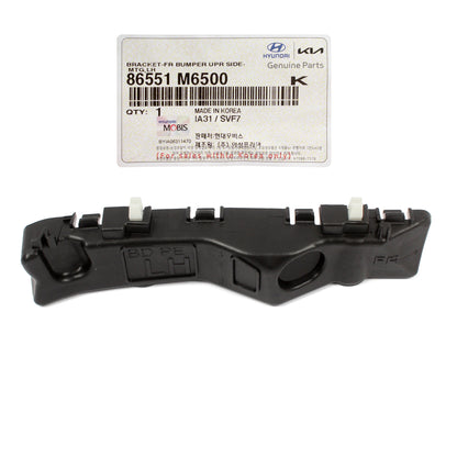 GENUINE Front Bumper Upper Side Bracket LEFT LH for 19-22 Kia Forte 86551M6500