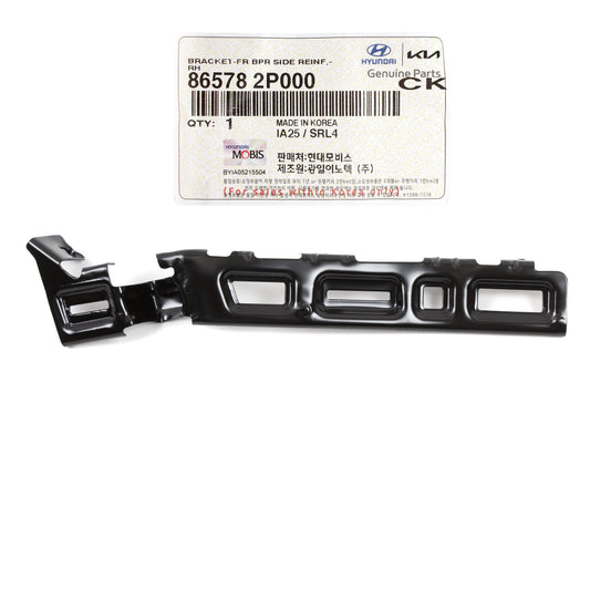 GENUINE Front Bumper Side Bracket RIGHT RH for 11-15 Kia Sorento 865782P000