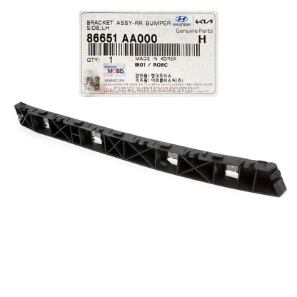 GENUINE Rear Bumper Side Bracket LEFT LH for 21-23 Hyundai Elantra 86651AA000