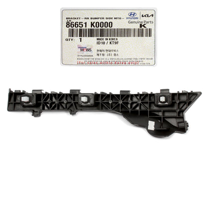 GENUINE Rear Bumper Side Bracket LEFT DRIVER for 2020-2023 Kia Soul 86651K0000
