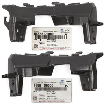 OEM Front Bumper Upper Brackets LEFT & RIGHT for 17-22 Kia Sportage 86552D9000