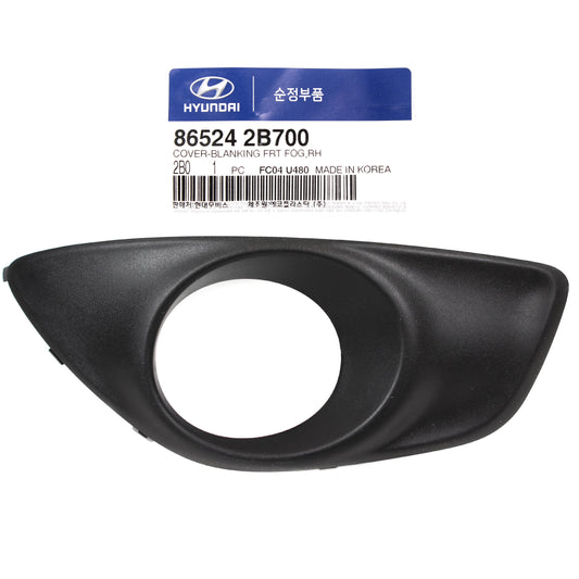 GENUINE Fog lamp Cover PASSENGER for 2010-2012 Hyundai Santa Fe 865242B700