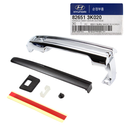 GENUINE Outside Door Handle Chrome for 2007-2008 Hyundai Sonata OEM 826513K020