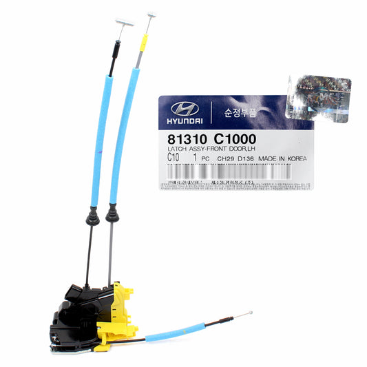 Door Lock Actuator FRONT LEFT GENUINE for 15-17 Hyundai Sonata OEM 81310C1000