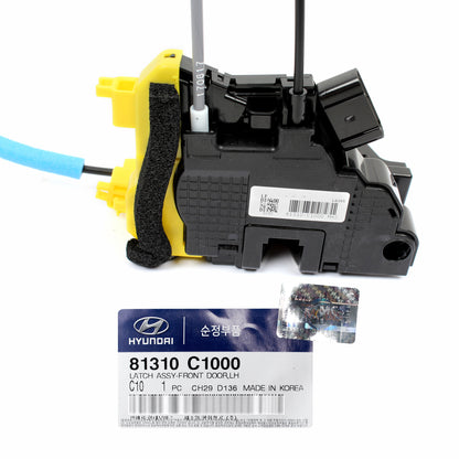 Door Lock Actuator FRONT LEFT GENUINE for 15-17 Hyundai Sonata OEM 81310C1000
