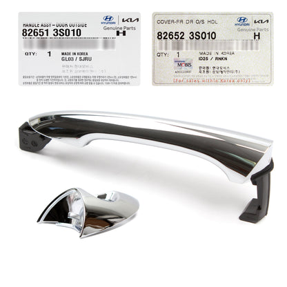 GENUINE Front Door Handle Chrome for 2011-2015 Hyundai Sonata OEM 826513S010
