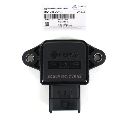GENUINE Throttle Position Sensor Fits 2000-2010 Hyundai Kia OEM 3517022600