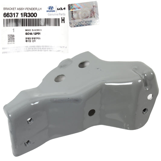 GENUINE Front Fender Bracket LEFT DRIVER for 12-17 Hyundai Accent 663171R300