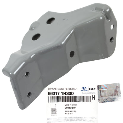 GENUINE Front Fender Bracket LEFT DRIVER for 12-17 Hyundai Accent 663171R300