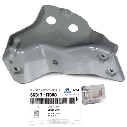 GENUINE Front Fender Bracket LEFT DRIVER for 12-17 Hyundai Accent 663171R300