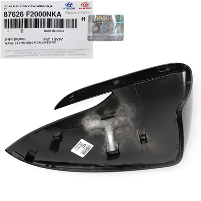 OEM Side Mirror Cover BLACK RIGHT Side for 17-20 Hyundai Elantra 87626F2000NKA