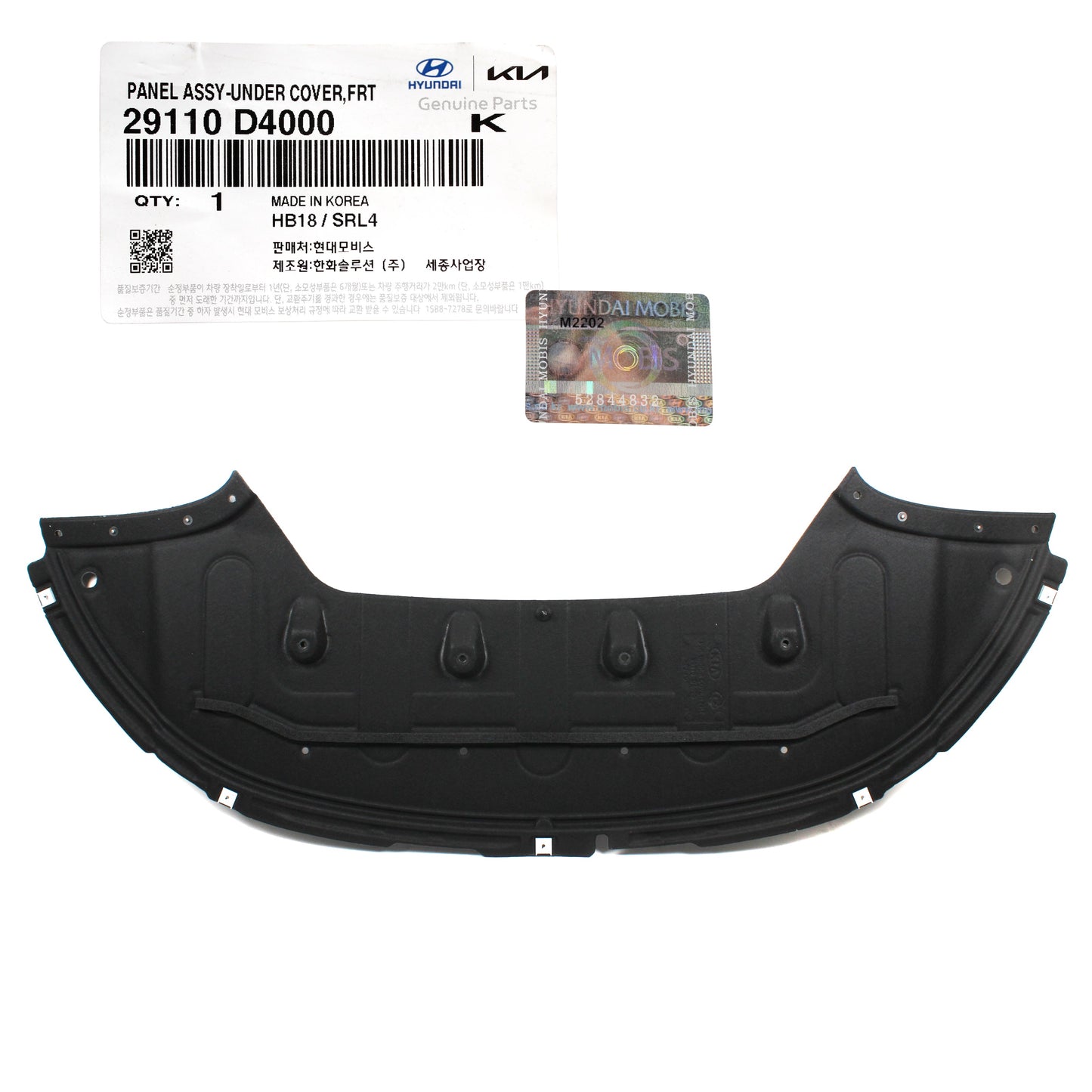 GENUINE Engine Under Cover 2016 2018 2018 Kia Optima 29110D5000