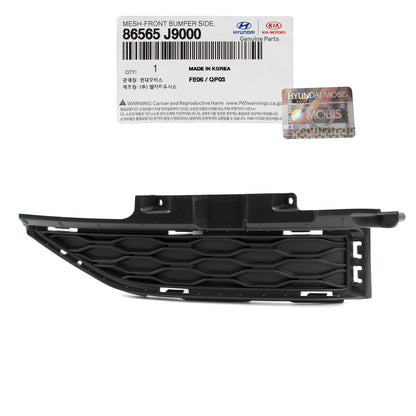 GENUINE Front Bumper Mesh Outer Grille RIGHT for 18-21 Hyundai Kona 86566J9000