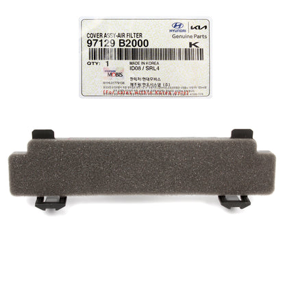 GENUINE Cabin Air Filter Access Cover for 2014-2019 Kia Soul 97129B2000