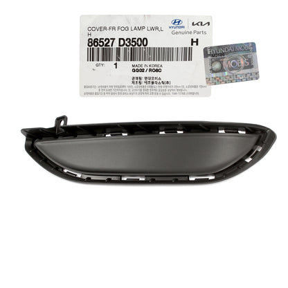 GENUINE Front Fog Lamp Cover LEFT DRIVER for 19-21 Hyundai Tucson 86527D3500