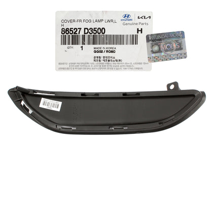 GENUINE Front Fog Lamp Cover LEFT DRIVER for 19-21 Hyundai Tucson 86527D3500