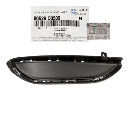 GENUINE Front Fog Lamp Cover RIGHT RH for 2019-2021 Hyundai Tucson 86528D3500