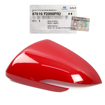 GENUINE Mirror Cover LEFT DRIVER for 17-20 Hyundai Elantra Sedan 87616F2000PR2