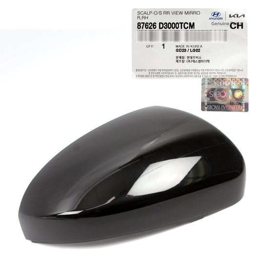 GENUINE Mirror Cover RIGHT PASSENGER for 16-21 Hyundai Tucson 87626D3000TCM