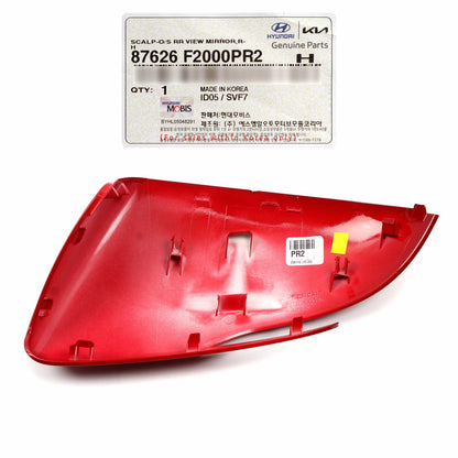 OEM Mirror Cover RIGHT PASSEGNER for 17-20 Hyundai Elantra Sedan 87626F2000PR2