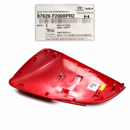 OEM Mirror Cover RIGHT PASSEGNER for 17-20 Hyundai Elantra Sedan 87626F2000PR2