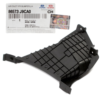 GENUINE Front Bumper Air Duct LEFT DRIVER for 2022-23 Hyundai Kona 86573J9CA0