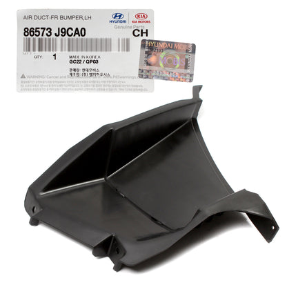 GENUINE Front Bumper Air Duct LEFT DRIVER for 2022-23 Hyundai Kona 86573J9CA0