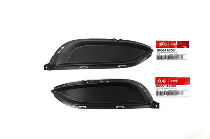 GENUINE Front Fog Hole Cover Passenger for 14-16 Kia Forte Sedan 86564A7000