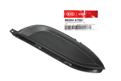 GENUINE Front Fog Hole Cover Passenger for 14-16 Kia Forte Sedan 86564A7000