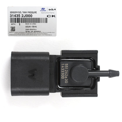 GENUINE Fuel Tank Pressure Sensor Fits 2009-2015 Hyundai Kia OEM 314352J000
