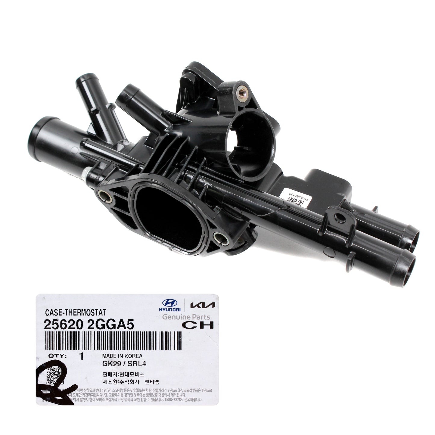 GENUINE Thermostat Housing for 15-20 Santa Fe Sonata Optima 2.4L 256202GGA5