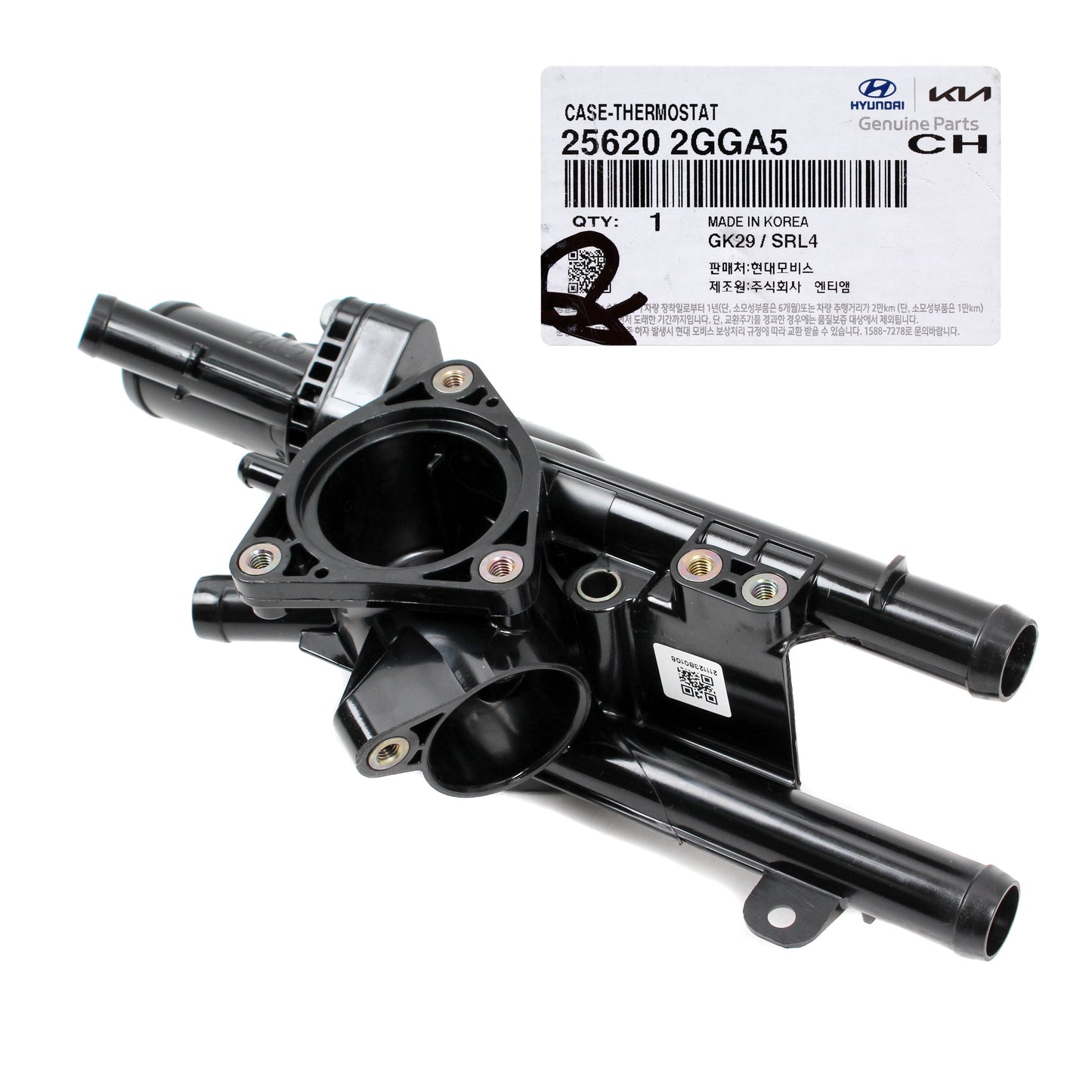 GENUINE Thermostat Housing for 15-20 Santa Fe Sonata Optima 2.4L 256202GGA5