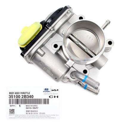 GENUINE Throttle Body for 16-20 Kia Forte5 Optima 1.6L Turbo OEM 351002B340
