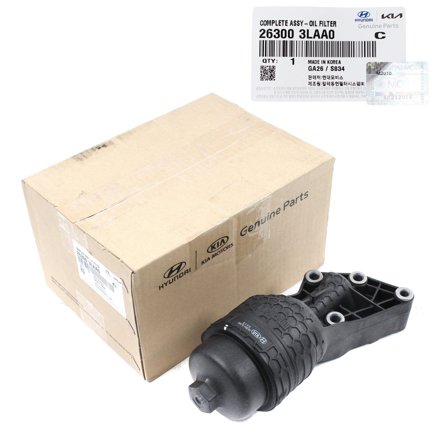 GENUINE Oil Filter for 16-21 Genesis G80 Hyundai Palisade 3.3L 3.8L 263003LAA0