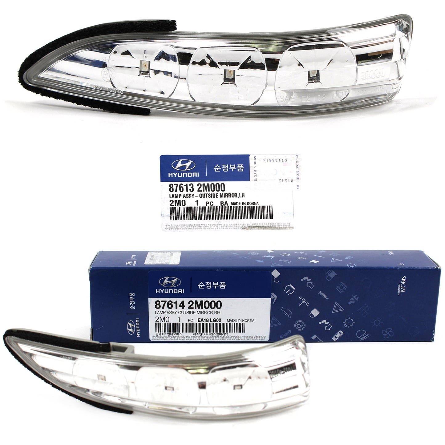 GENUINE Genesis Coupe 2010-2016 for Side Mirror Signal lamp RIGHT 876142M000
