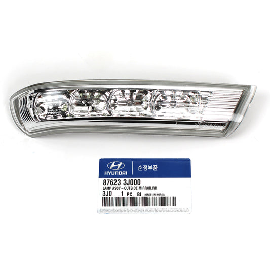 GENUINE Side Mirror Turn Signal lamp RIGHT for 07-12 Hyundai Veracruz 876233J000