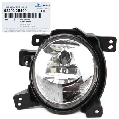 GENUINE Fog Light lamp PASSENGER for 10-12 Hyundai Santa Fe OEM 922022B500